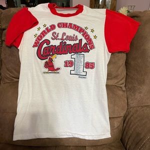 St. Louis Cardinals Baseball shirt, Vintage 1985